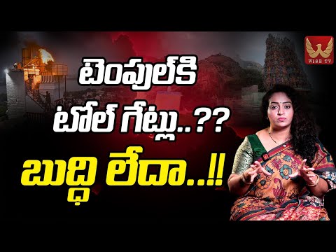 టెంపుల్ కి టోల్ గేట్లు..?? బుద్ధి లేదా..!! #tamilnadu #temple #kaarthikadeepam #stalin | WISE TV