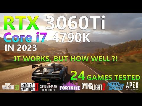 RTX 3060 Ti 8GO - Core i7 4790K - Test in 25 Games