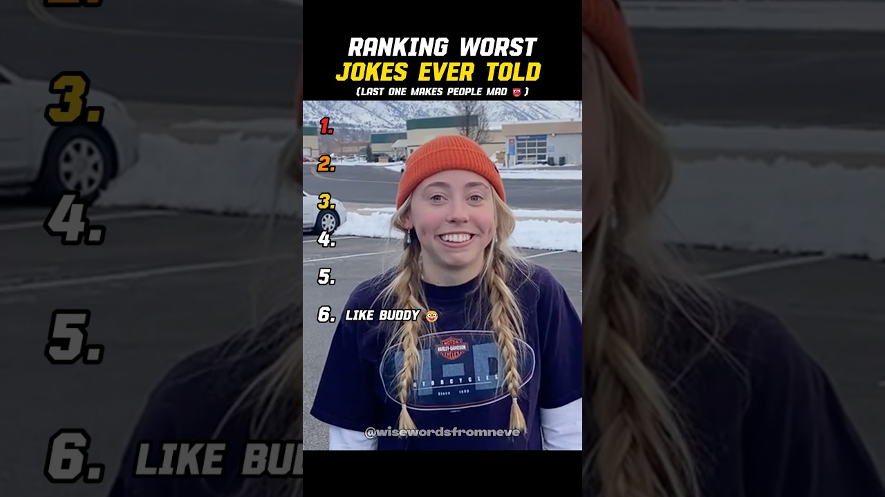 Ranking Worst Jokes Ever Told 🤡 #ranking #memes #funny #tiktok