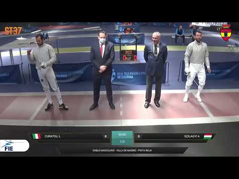Madrid World Cup 2022 SMS - L8 - Curatoli ITA v Szilagyi HUN