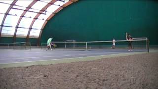 preview picture of video 'Partita tennis Schio VS Santorso'