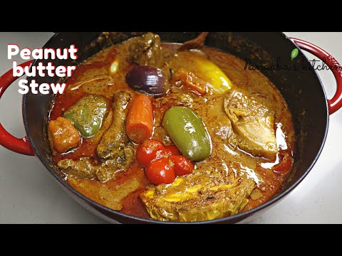 The tastiest Peanut Butter Stew / sauce - Senegalese, Mali, Gambia inspired Mafe’ || Maafe’