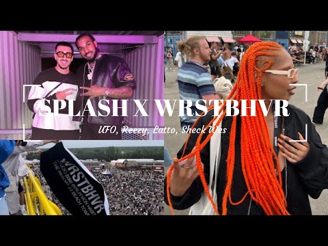 ich war auf dem SPLASH FESTIVAL mit WRSTBHVR  3/3 - UFO, REEZY, LATTO, SHECK WES LIVE🔥🔥