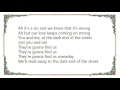 Elvis Costello - The Dark End of the Street Lyrics