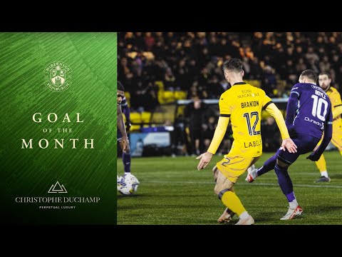 Hibernian Goal Of The Month: December | Sponsored By Christophe Duchamp