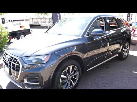 New 2022 Audi Q5 SUV Exterior Walkaround & Interior Tour - 2021 Denver Auto Show, Colorado
