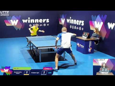 Karchevskiy Timur - Tridukh Igor. WINners. CUP Table Tennis 7 09.01.2021 15:15