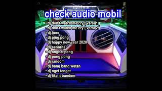 Download lagu AUDIO MOBIL PALING MANTEB BASSNYA BUAT CHECK SOUND 2021 mp3