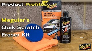 Meguiar's Quik Scratch Eraser Kit (kit per rimozione graffi)
