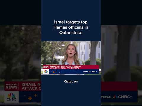 Israel targets top Hamas officials in Qatar strike