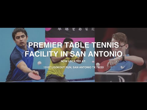 San Antonio Table Tennis Club Grand Opening!