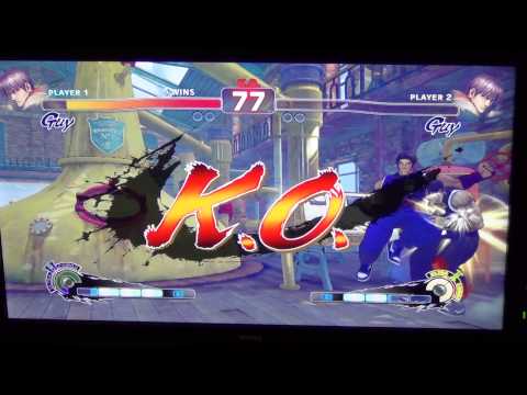 Super Street Fighter 4 AE NGL Marq Teddy (Guy) vs ANBU_BushinStyle (Guy) Ft 5 Money Match