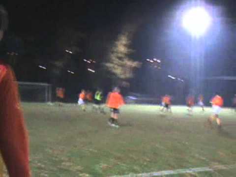 Sporting '70 A1 - De Meern A2, 5 november. Het doelpunt van Michiel