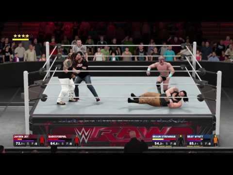 WWE 2K17 My Career Mode playthrough pt16 - FIVE STAR Match w/the Wyatts!