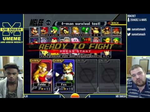 mb-smash (Sheik) vs kjh (Fox) - UMeMe 19