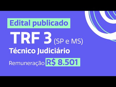 Saiu o Edital do TRF 3 | Entenda o cargo de Técnico Judiciário com a Professora Viviane Rocha