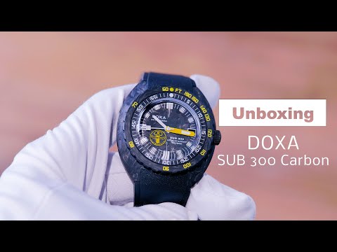 DOXA - SUB 300 Carbon Aqua Lung LE - A Different Dive Watch!