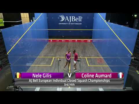 Match 13 3rd 4th Nele Gilis BEL Vs  Coline Aumard FRA 1