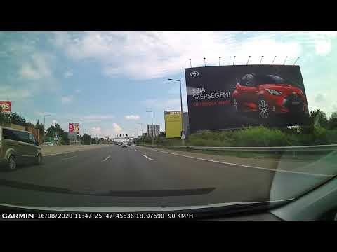 DRIVE #1279: Győr-Budapest (Hungary) (timelapse 4x) *Read Description*