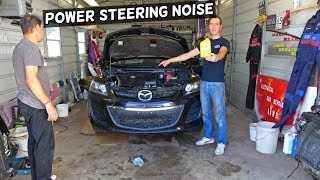 POWER STEERING PUMP NOISE AFTER NEW PUMP REPLACEMENT OR HOSE REPLACEMENT