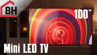 Ok, maybe it is too big - 100" Hisense 100U7KQ Mini LED TV