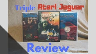 Soul Star, Painter and Ultimate Brain Games Review for the Atari Jaguar by Second Opinion Games