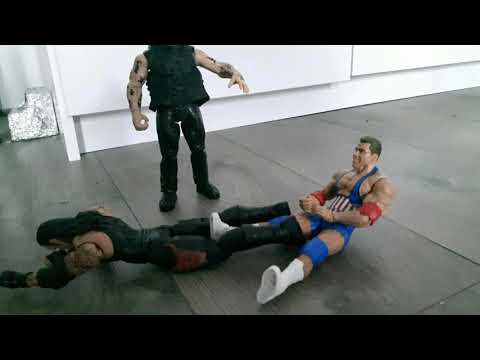 Kurt Angle breaks the ankle from Undertaker 😨😱