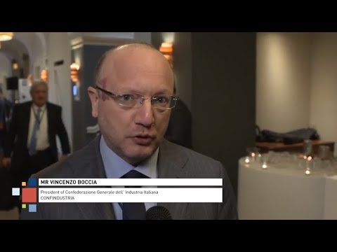 BusinessEurope Day 2018 - Meet our guests: Vincenzo Boccia