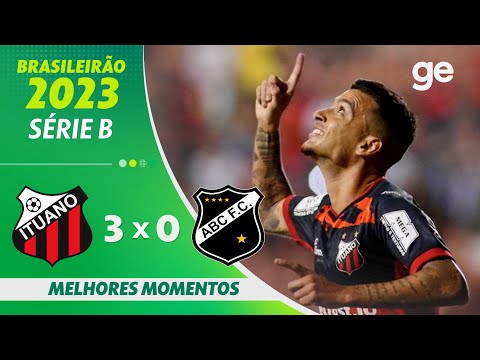 Gols e lances de Ituano x ABC-RN