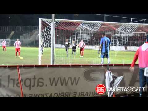 Barlette Lecce - Rigore Danti