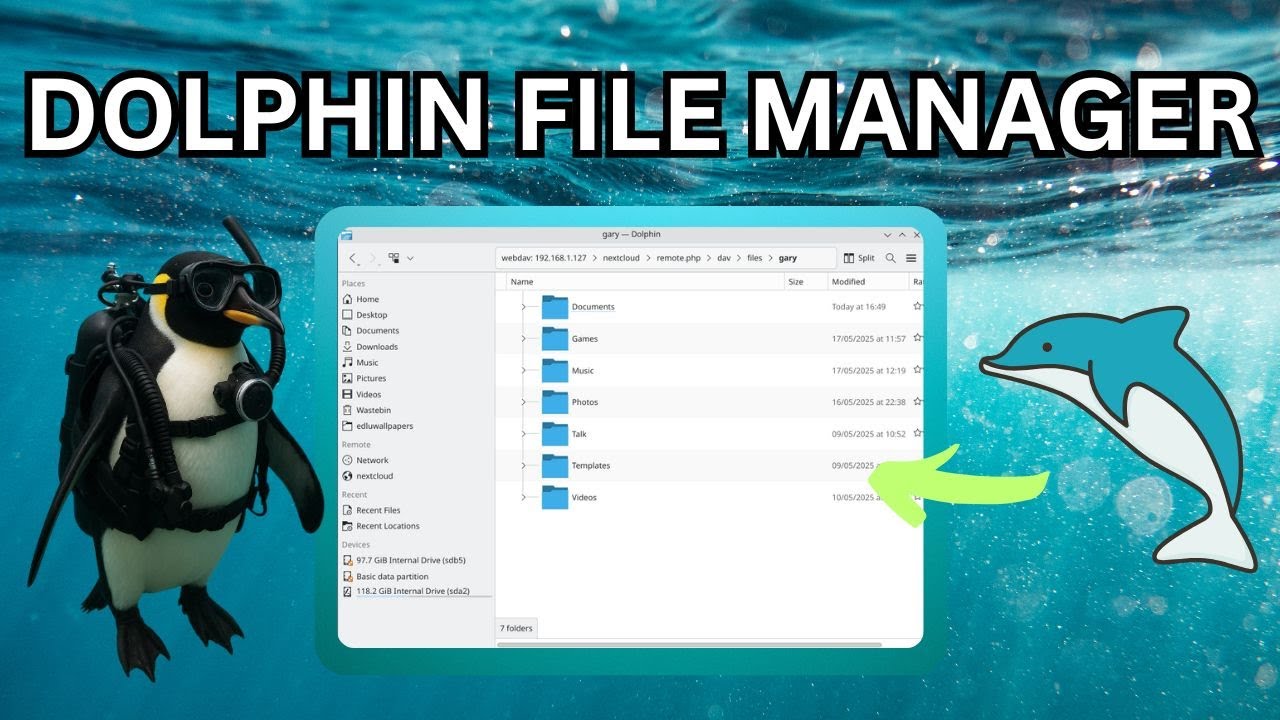 A Deep Dive Into The KDE Dolphin File Manager