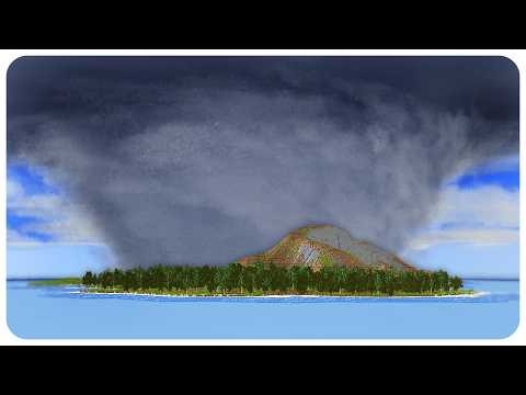 Surviving Minecraft Tornadoes On An ISLAND...