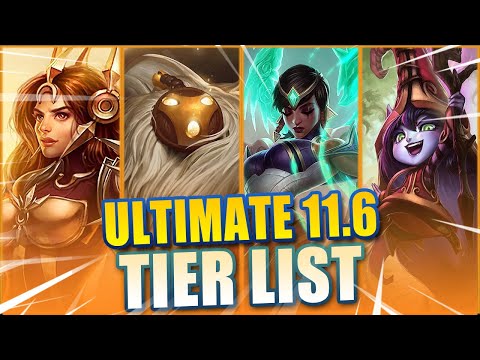 *NEW* ULTIMATE SUPPORT TIER LIST FOR PATCH 11.6 | Season 11 - League of Legends