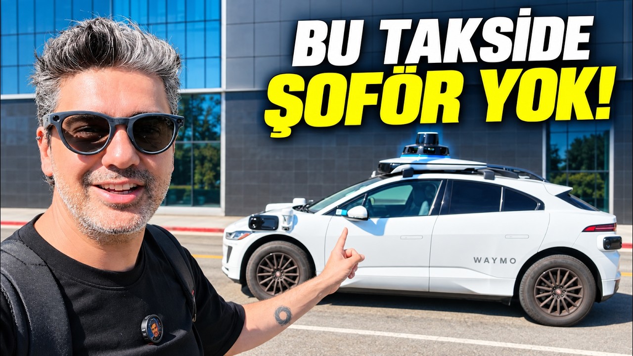 Direksiyonda Kimse Yok! Sürücüsüz Taksi İle Gezdim