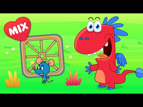 MIX Kółko graniaste ❤️ Zestaw Piosenek dla dzieci - Smok Edzio