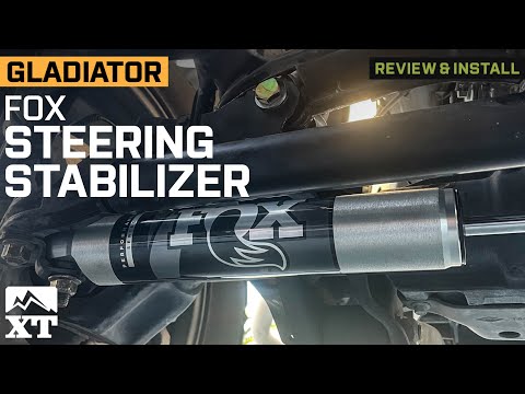 Jeep Gladiator JT FOX Performance Series 2.0 IFP Steering Stabilizer Review & Install
