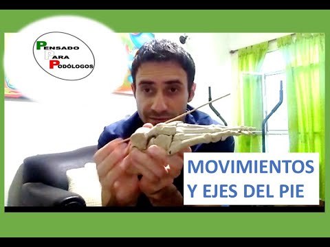 Movimientos y ejes del pie