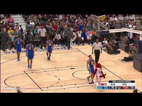 Cory Joseph Beats the Buzzer | Warriors vs Raptors | October 1, 2016 | 2016-17 NBA Preseason