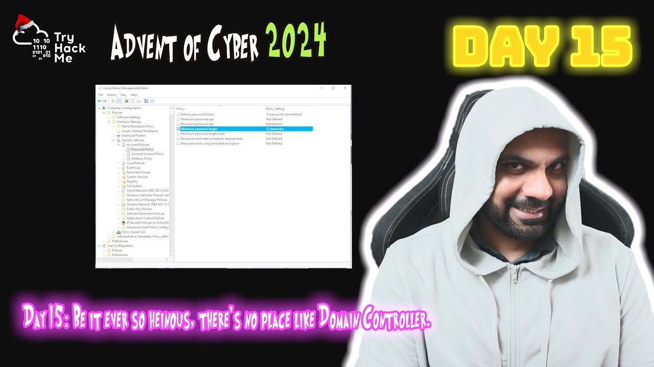 Active Directory : Advent of Cyber 2024 : TryHackMe :  Day15
