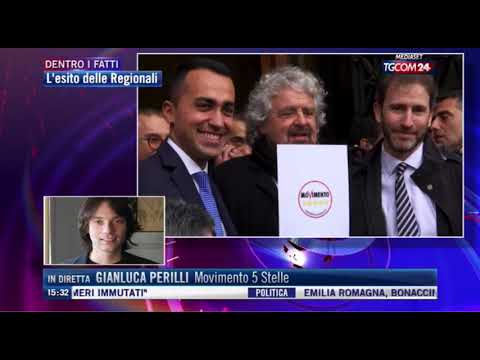 Gianluca Perilli (M5S) -  Tgcom24 27/01/2020