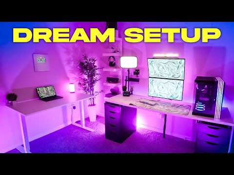 I Built My Ultimate DREAM Gaming Room ($12,000)