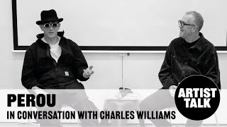 Artist talk - Photographer Perou in conversation with Charles Williams