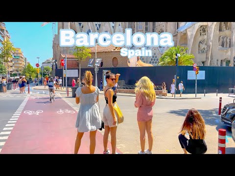 Barcelona, Spain 🇪🇸 - 4K-HDR Walking Tour (▶356min)