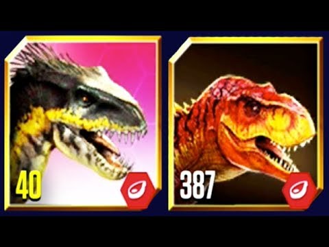 INDORAPTOR vs LEVEL 387 TREX (JURASSIC WORLD)