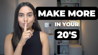 5 Habits That Made Me More Money In My 20s | FREE Goal Planner