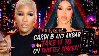 Cardi  B  And Akbar V Go At It On Spaces +MORE DRAMA 