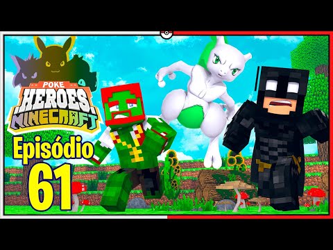 Minecraft POKÉHEROES #61 - O MEWTWO SHINY | PIXELMON