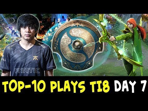 TOP 10 plays of TI8 — main qualifiers Day 7