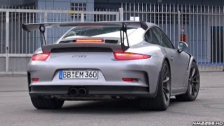 2015 Porsche 991 GT3 RS Exhaust Sound - Start Up, Rev and Accelerate