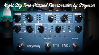 Strymon Night Sky Effect Pedal Combo W/ MINIM, Poloymoon, Bass IQ Time Warped Reverberator BASS